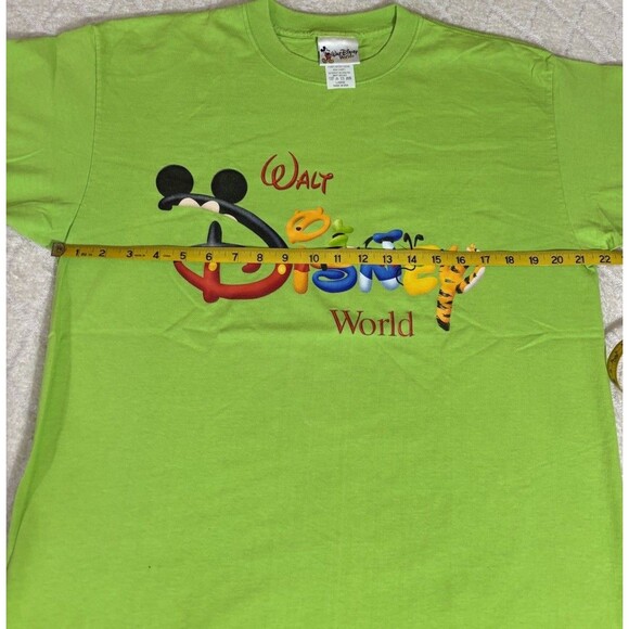 Vintage 90s Walt Disney World Mickey Tigger Goofy Winnie Pooh USA Made Tee Large - Picture 12 of 12